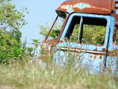 Alter Vintage Bus Fotografie
